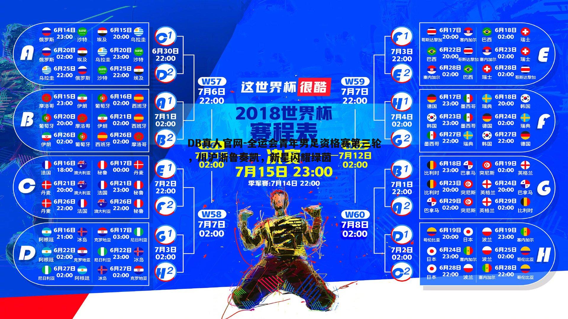 全运会青年男足资格赛第三轮，川沪浙鲁奏凯，新星闪耀绿茵